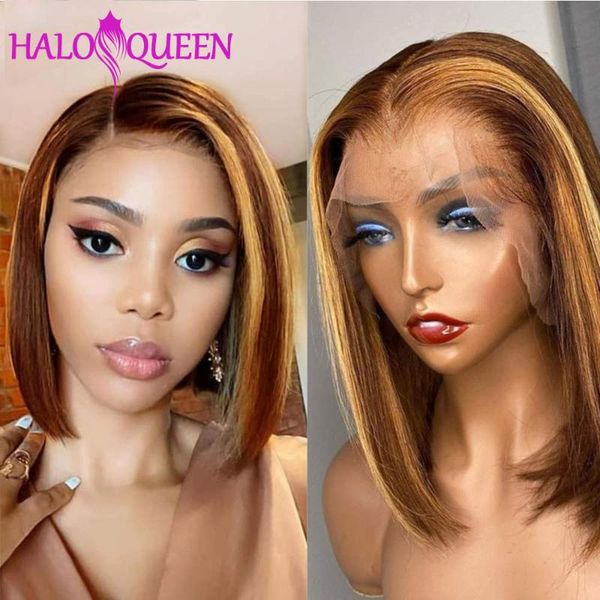 lace wigs highlight bob wig 13x4 front straight human hair for women ombre frontal with natural hairline 180%, Black;brown
lace wigs highlight bob wig 13x4 front straight human hair for women ombre frontal with natural hairline 180%, Black;brown