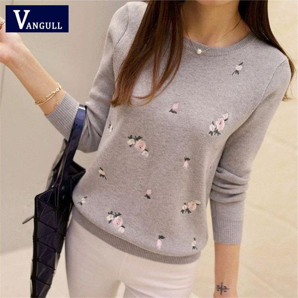 women's sweaters 2021 spring autumn women embroidery casual ladies knitted pullover female high elastic o-neck collar fashion, White;black 
women's sweaters 2021 spring autumn women embroidery casual ladies knitted pullover female high elastic o-neck collar fashion, White;black
