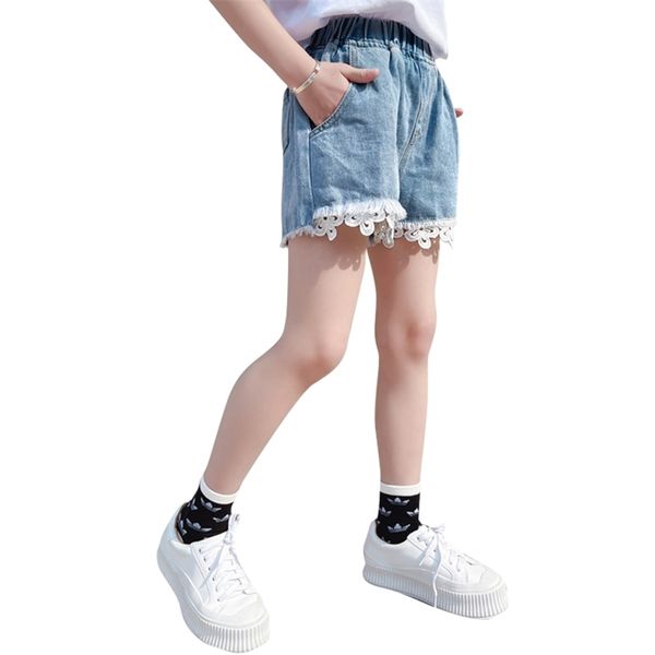 jeans girl lace floral short kids summer children casual style clothes for s 6 8 10 12 14 210528, Blue
jeans girl lace floral short kids summer children casual style clothes for s 6 8 10 12 14 210528, Blue