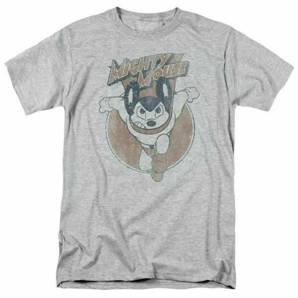 Mighty Mouse Flying With Purpose T Shirt Mens Licensed Cartoon Merchandise Gray, White;black
Mighty Mouse Flying With Purpose T Shirt Mens Licensed Cartoon Merchandise Gray, White;black