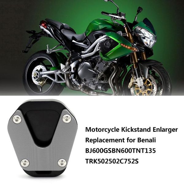 pedals motorcycle kickstand enlarger foot side stand pad extension support plate for benali bj600gs/bn600/tnt135/ trk502/502c/752s
pedals motorcycle kickstand enlarger foot side stand pad extension support plate for benali bj600gs/bn600/tnt135/ trk502/502c/752s