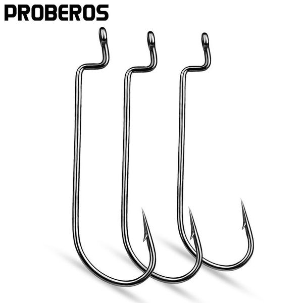 fishing hooks proberos 20pcs/lot carbon steel 6#-5/0# narrow crank bass single worm sharp barbed fishhooks pesca
fishing hooks proberos 20pcs/lot carbon steel 6#-5/0# narrow crank bass single worm sharp barbed fishhooks pesca