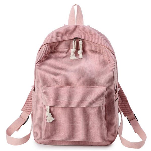 outdoor bags college style soft fabric backpack school bag female corduroy design for teenage girls striped women
outdoor bags college style soft fabric backpack school bag female corduroy design for teenage girls striped women