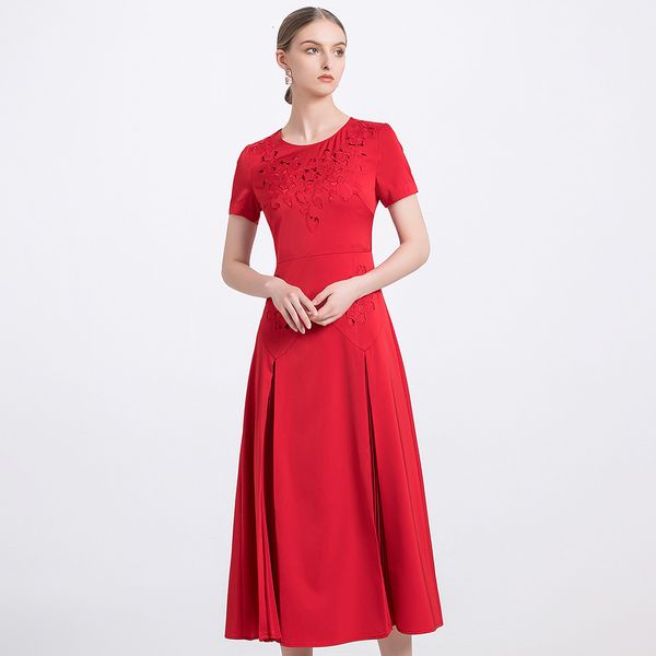 dress summer party events women o-neck hollow out embroidery short sleeve pleated mid-calf pink red dress xxl, Black;gray
dress summer party events women o-neck hollow out embroidery short sleeve pleated mid-calf pink red dress xxl, Black;gray