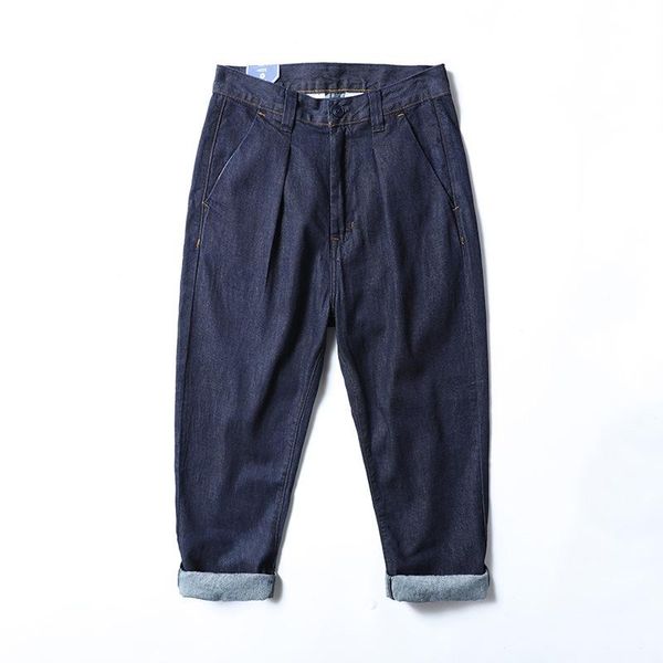 men's jeans japan streetwear vintage fashion loose casual straight denim pants male deep blue ankle-length trousers
men's jeans japan streetwear vintage fashion loose casual straight denim pants male deep blue ankle-length trousers