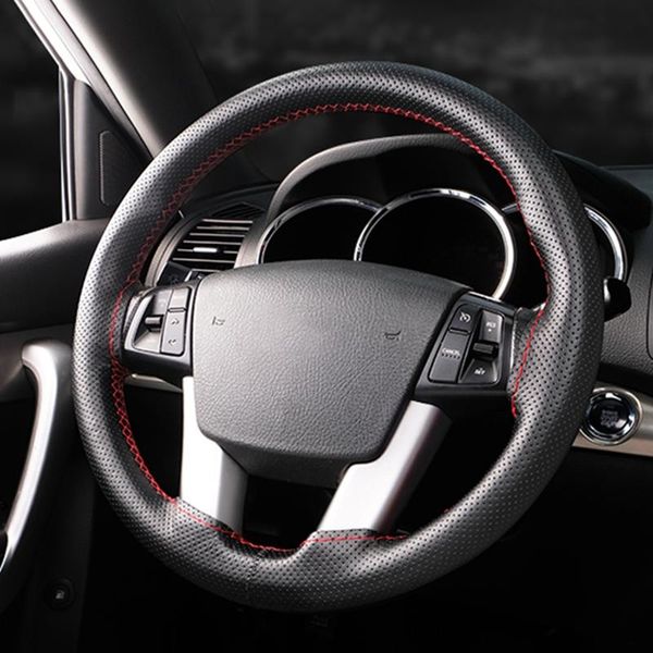 steering wheel covers diy hand-stitched 38cm cover black and brown gray khaki artificial leather car acessories
steering wheel covers diy hand-stitched 38cm cover black and brown gray khaki artificial leather car acessories
