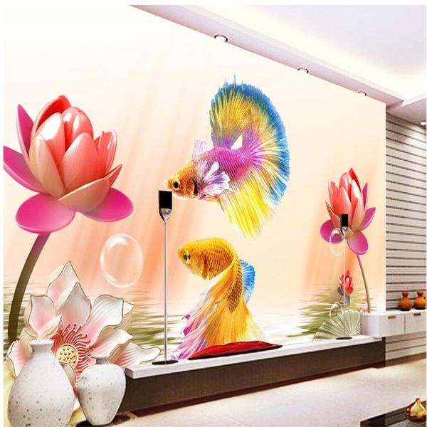 wallpapers shuhiko goldfish lotus color carving 3d tv backdrop custom large fresco environmental silk wallpaper papel de parede
wallpapers shuhiko goldfish lotus color carving 3d tv backdrop custom large fresco environmental silk wallpaper papel de parede