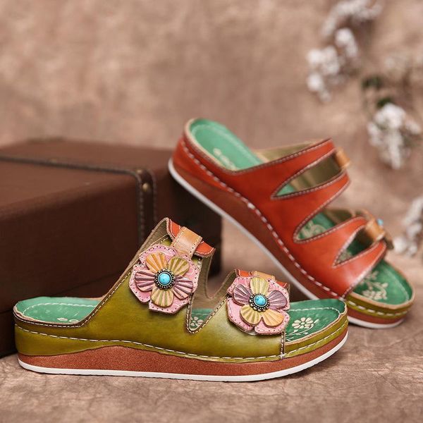 women summer mid heels wedges shoes woman slides slippers outdoor pu flowers beads ethic sandalias mujer sapato feminino, Black
women summer mid heels wedges shoes woman slides slippers outdoor pu flowers beads ethic sandalias mujer sapato feminino, Black