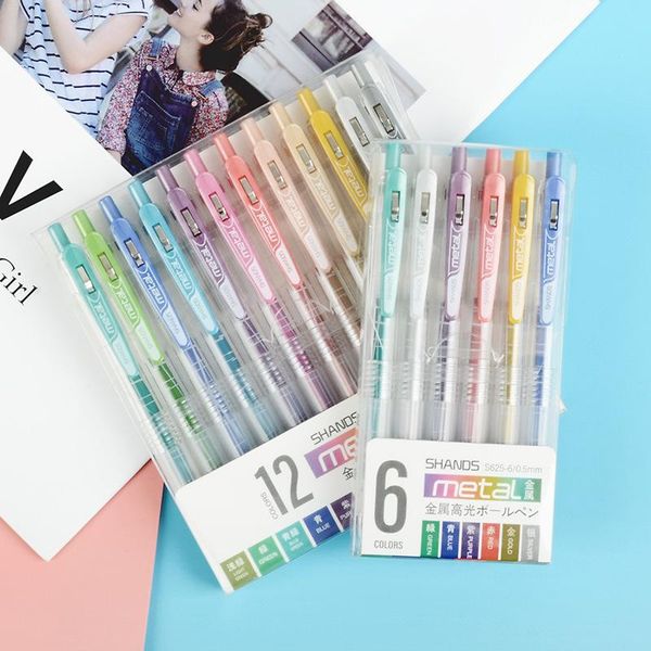 gel pens 6color/12color 625 high gloss hand account pen student stationery office press type writing and painting
gel pens 6color/12color 625 high gloss hand account pen student stationery office press type writing and painting