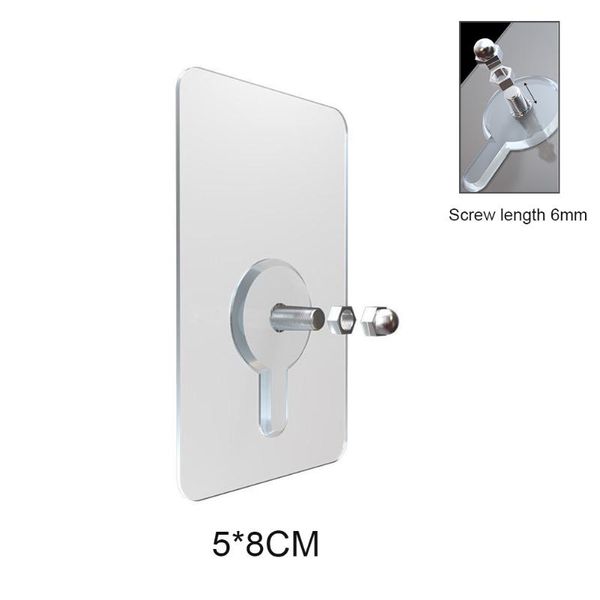 hooks & rails 10pcs/pack traceless sticker wall mounted screws hanger household no hole hook thickened punch strong home large bearing
hooks & rails 10pcs/pack traceless sticker wall mounted screws hanger household no hole hook thickened punch strong home large bearing