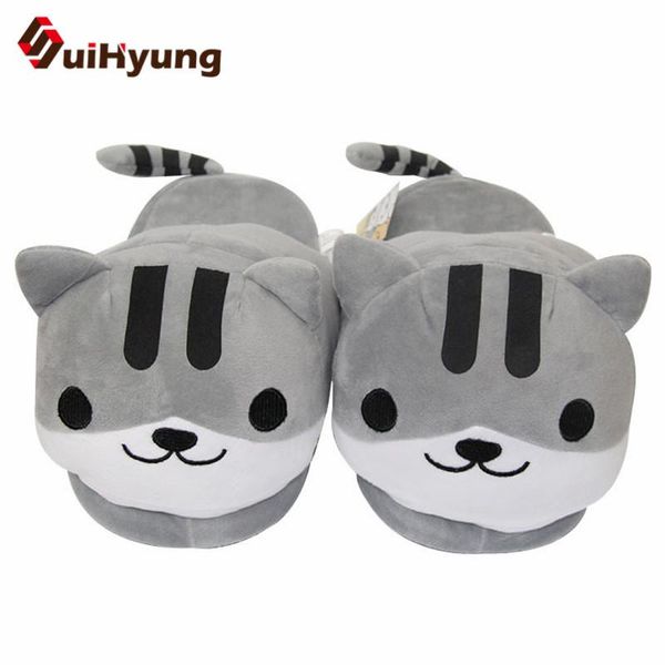 slippers suihyung women home winter warm indoor floor shoes funny cat prints casual bedroom slides female cotton, Black
slippers suihyung women home winter warm indoor floor shoes funny cat prints casual bedroom slides female cotton, Black