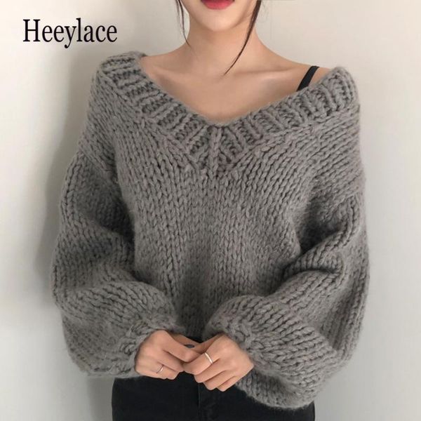 women's sweaters 2021 autumn retro v-neck knitted pullover loose all-match lantern sleeve sweater women solid color warm fresh femme to, White;black
women's sweaters 2021 autumn retro v-neck knitted pullover loose all-match lantern sleeve sweater women solid color warm fresh femme to, White;black