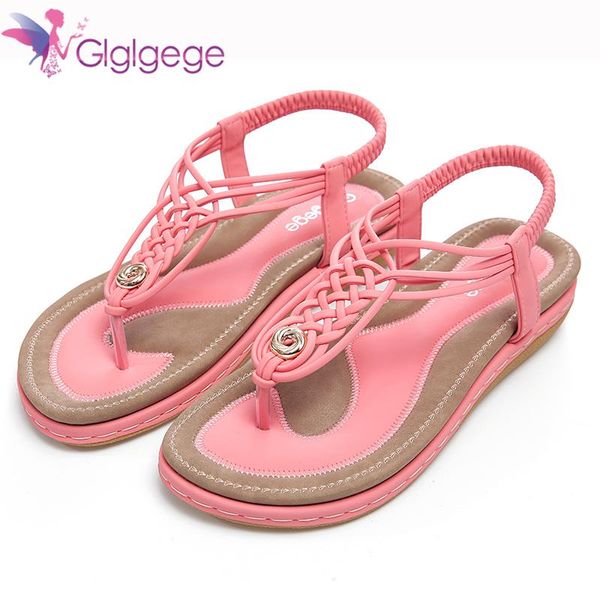 casual female summer women sandals weave metal large size comfortable flat shoes clip toe, Black
casual female summer women sandals weave metal large size comfortable flat shoes clip toe, Black