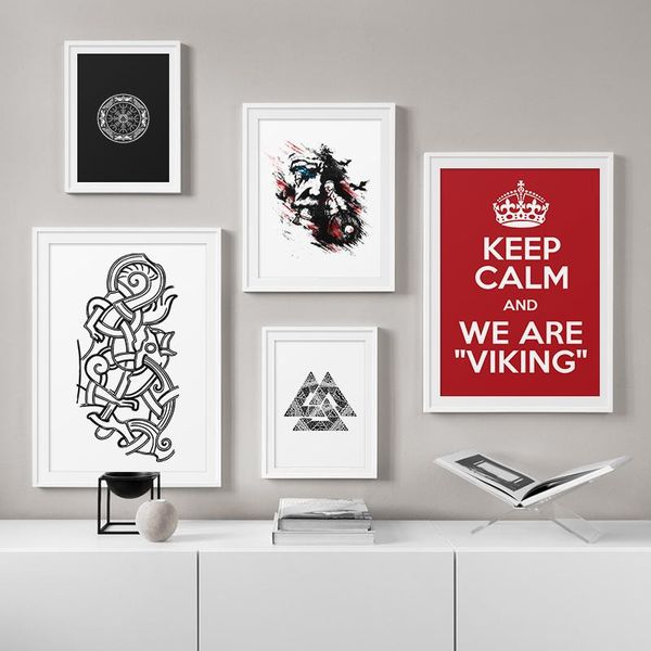 classic norse mythology vikings quotes aegishjalmur valknut poster canvas print painting wall art picture for tattoo shop decor paintings
classic norse mythology vikings quotes aegishjalmur valknut poster canvas print painting wall art picture for tattoo shop decor paintings