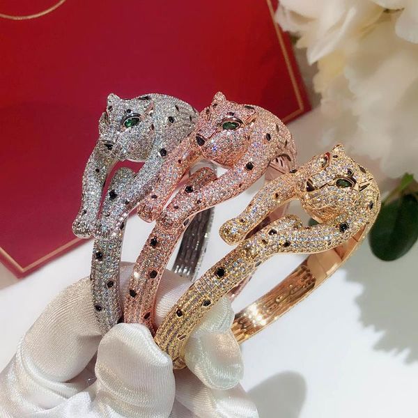 bangle 2021 trend exaggerated leopard print bracelet neutral women men's zircon party gift spot fashion brand jewelry golden, Black
bangle 2021 trend exaggerated leopard print bracelet neutral women men's zircon party gift spot fashion brand jewelry golden, Black