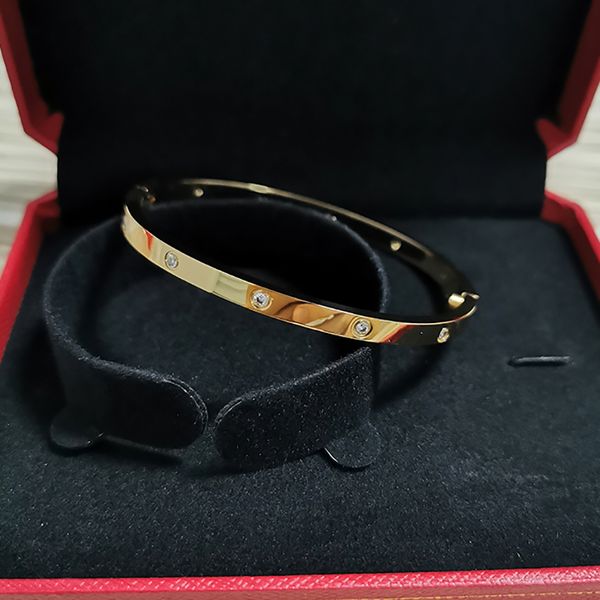 love bangles womens screw bracelets no&4&10 stones 3.65mm rose gold bangles stainless steel fashion jewelry no box, Golden;silver
love bangles womens screw bracelets no&4&10 stones 3.65mm rose gold bangles stainless steel fashion jewelry no box, Golden;silver