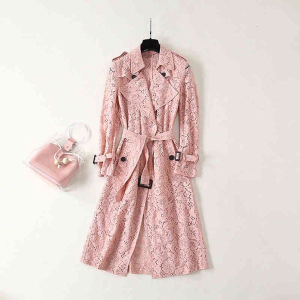 women's trench coats fashion casual coat lace hollow out long spring autumn ladies outerwear female 40uy, Tan;black
women's trench coats fashion casual coat lace hollow out long spring autumn ladies outerwear female 40uy, Tan;black