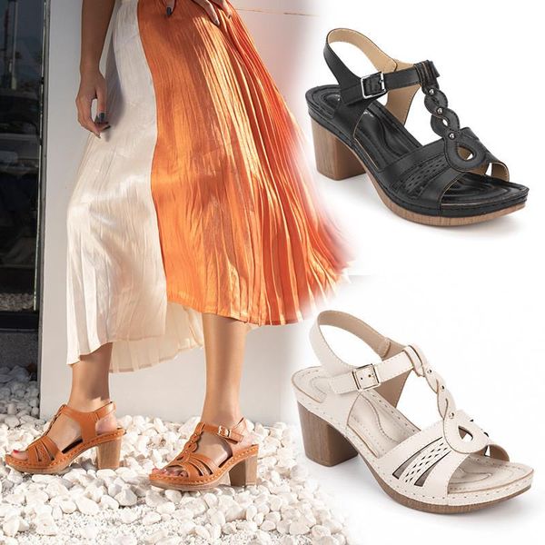 size 36-41 retro openwork leather sewing women's sandals 2021 summer platform 7.5cm party dress female pumps, Black
size 36-41 retro openwork leather sewing women's sandals 2021 summer platform 7.5cm party dress female pumps, Black