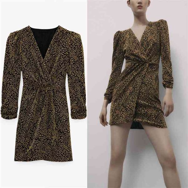 vintage animal print mini dress women long sleeve puff shoulders leopard party dresses chic asymmetric wrap hem vestido 210524, Black;gray
vintage animal print mini dress women long sleeve puff shoulders leopard party dresses chic asymmetric wrap hem vestido 210524, Black;gray