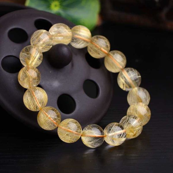 beaded, strands golden rutilated quartz bracelet natural stone crystal beads bangles jewelry for women fashion birthday party gift bracelets, Black
beaded, strands golden rutilated quartz bracelet natural stone crystal beads bangles jewelry for women fashion birthday party gift bracelets, Black