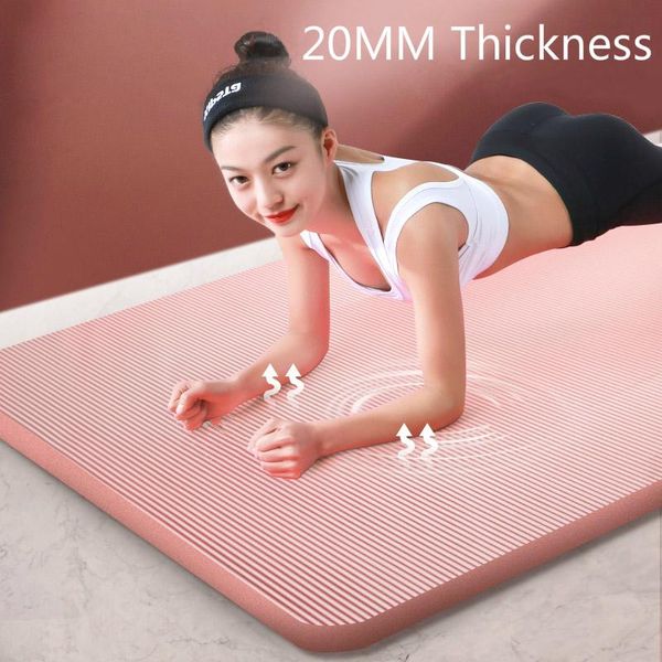 yoga mats mat thicken 20mm widened lengthened nbr non-slip esterilla home fitness male female beginner gym pilates exercise
yoga mats mat thicken 20mm widened lengthened nbr non-slip esterilla home fitness male female beginner gym pilates exercise