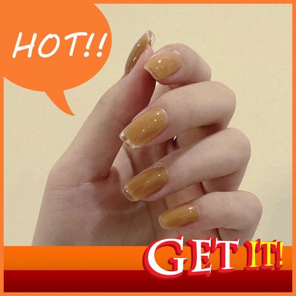 decorated diy hand nail stylist nina 440 - yellow french fake nail patch wear 24 es, Red;gold
decorated diy hand nail stylist nina 440 - yellow french fake nail patch wear 24 es, Red;gold