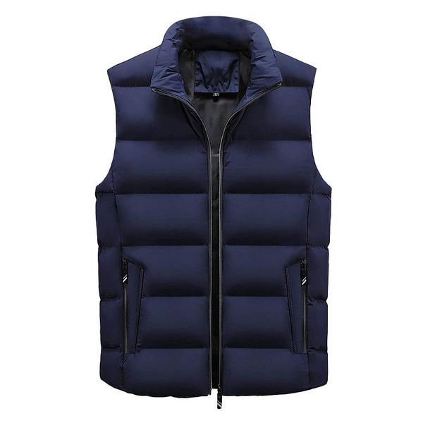 men's jackets men casual cotton jacket coat 2021 fashion autumn winter stand collar solid colour cold resistant outwear male vest, Black;brown
men's jackets men casual cotton jacket coat 2021 fashion autumn winter stand collar solid colour cold resistant outwear male vest, Black;brown