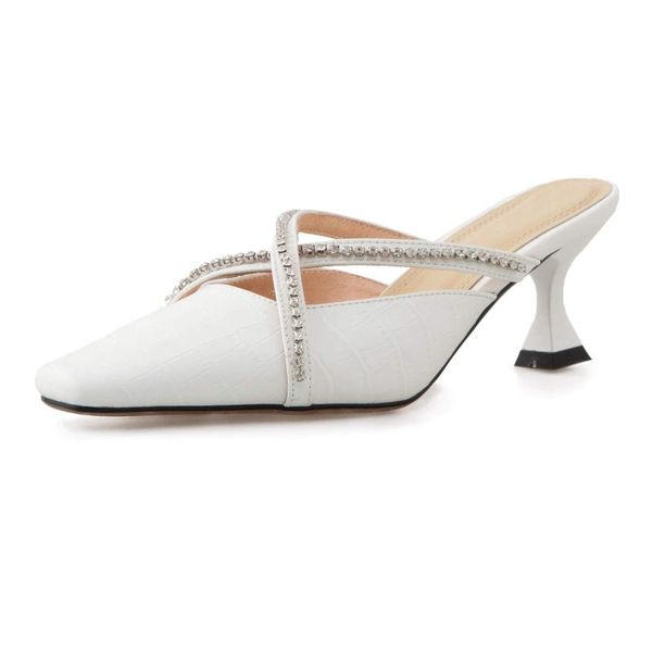 full grain leather mules square toe high heels string bead crystal summer shoes slingback size 43 women sandals l72, Black
full grain leather mules square toe high heels string bead crystal summer shoes slingback size 43 women sandals l72, Black