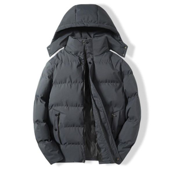mens thicken down jackets fashion trend long sleeve plus size zipper button hooded coats designer male winter loose solid color outerwear, Black
mens thicken down jackets fashion trend long sleeve plus size zipper button hooded coats designer male winter loose solid color outerwear, Black
