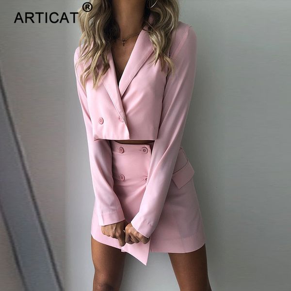 two piece set notched women suit dress high waist buttons short dress and jacket set pink slim casual outfits streetwaerhigh quality, Black;gray
two piece set notched women suit dress high waist buttons short dress and jacket set pink slim casual outfits streetwaerhigh quality, Black;gray