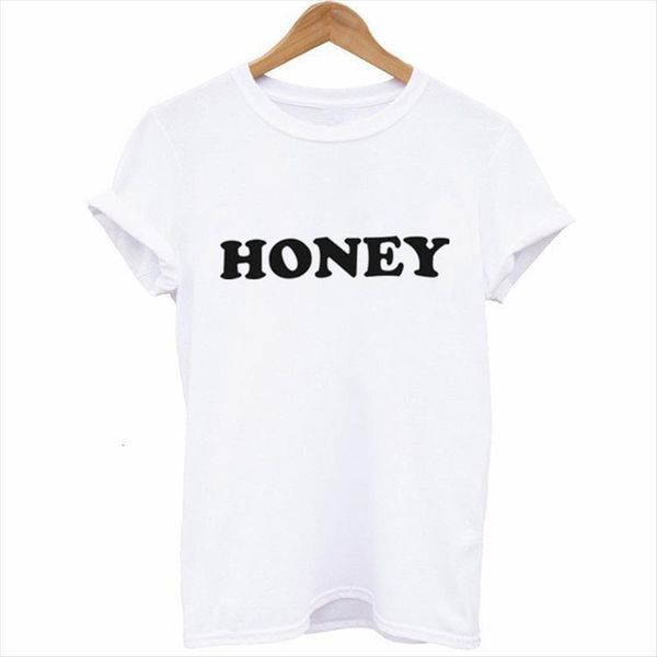 honey letter print harajuku womens t shirt graphic short sleeve summer camisetas mujer, White
honey letter print harajuku womens t shirt graphic short sleeve summer camisetas mujer, White