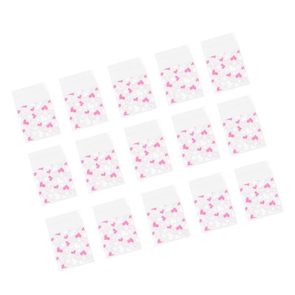 gift wrap 100pcs valentines day love heart printing candy bags transparent packaging self adhesive cookies pouch for bakery
gift wrap 100pcs valentines day love heart printing candy bags transparent packaging self adhesive cookies pouch for bakery