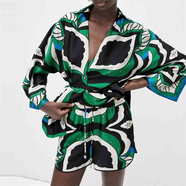 traf za bermuda shorts woman summer green print high waist short pants women vintage loose casual streetwear sets 210621, White;black
traf za bermuda shorts woman summer green print high waist short pants women vintage loose casual streetwear sets 210621, White;black