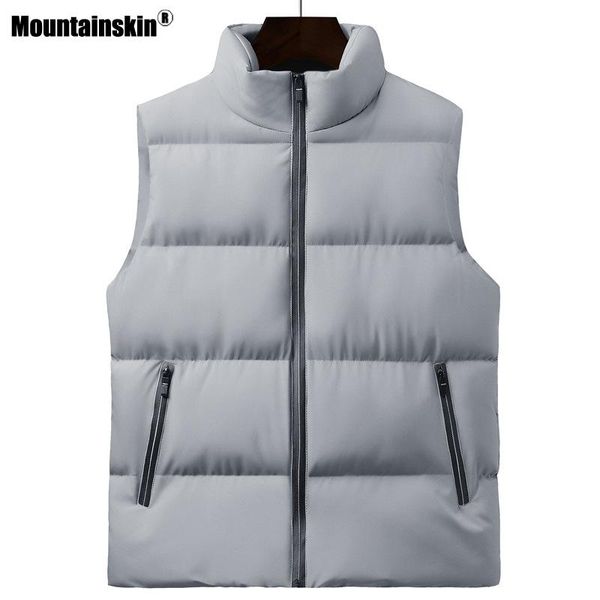 men's vests mountainskin thick vest winter autumn mens warm sleeveless padded jacket casual cotton fashion windproof male mt035, Black;white
men's vests mountainskin thick vest winter autumn mens warm sleeveless padded jacket casual cotton fashion windproof male mt035, Black;white