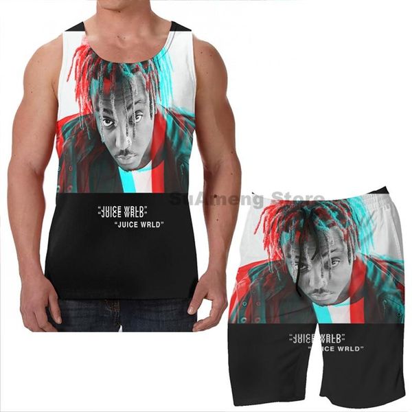 men's tracksuits summer funny print men tank women juice wrld fan art merch and gear beach shorts sets fitness vest, Gray
men's tracksuits summer funny print men tank women juice wrld fan art merch and gear beach shorts sets fitness vest, Gray