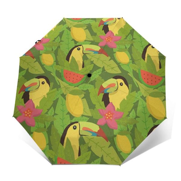 umbrellas automatic umbrella tropical summer toucans fruits three-fold women men rain
umbrellas automatic umbrella tropical summer toucans fruits three-fold women men rain