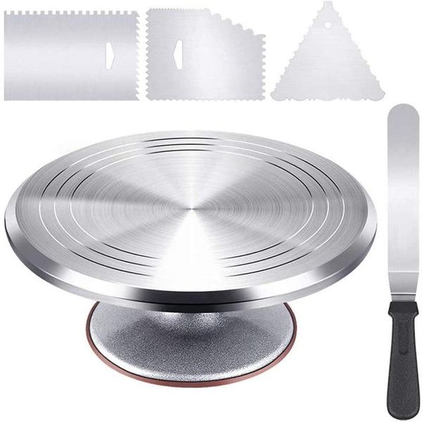 baking & pastry tools turntable cake decoration accessories set rotating stand metal stainless steel spatula scraper table
baking & pastry tools turntable cake decoration accessories set rotating stand metal stainless steel spatula scraper table