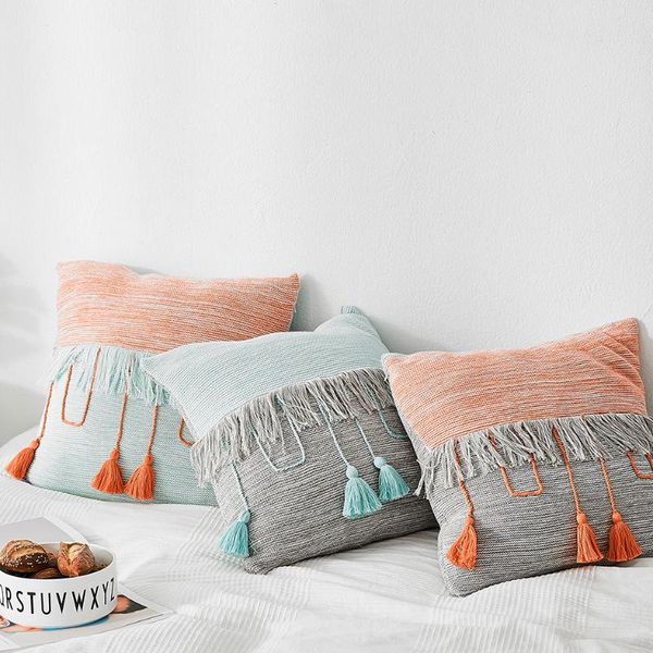 45x45cm bohemian cotton knitted cushion cover tassel sofa throw pillow case fringes lumbar backrest home decor cushion/decorative
45x45cm bohemian cotton knitted cushion cover tassel sofa throw pillow case fringes lumbar backrest home decor cushion/decorative
