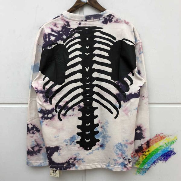 men's t-shirts t shirts long sleeve tie dye bone big t shirt men women loose embroidered flag t-shirt kapital 5wg0, White;black
men's t-shirts t shirts long sleeve tie dye bone big t shirt men women loose embroidered flag t-shirt kapital 5wg0, White;black