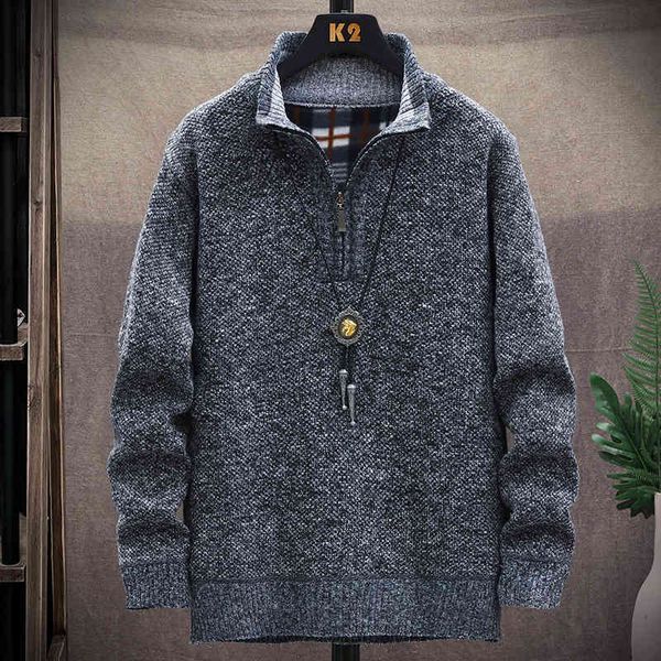 men's sweaters autumn winter men mandarin collar pullover warm zipper spacious comfortable clothes knitted casual male sweater drop sho, White;black
men's sweaters autumn winter men mandarin collar pullover warm zipper spacious comfortable clothes knitted casual male sweater drop sho, White;black