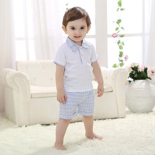 clothing sets summer boys & girls set,children short-sleeve shirts+plaid short pants,cotton printed kids casual wear 6 months-3 yrs, White
clothing sets summer boys & girls set,children short-sleeve shirts+plaid short pants,cotton printed kids casual wear 6 months-3 yrs, White