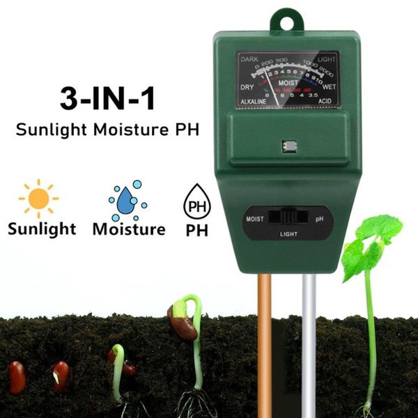 meters 3 in 1 soil tester moisture monitor acidity humidity instrument sunlight intensity measure analyser for gardening plants
meters 3 in 1 soil tester moisture monitor acidity humidity instrument sunlight intensity measure analyser for gardening plants