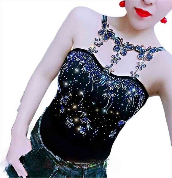 butterfly women camis femme padded camisole lady rhainstones gemstones tanks padded tank, White
butterfly women camis femme padded camisole lady rhainstones gemstones tanks padded tank, White
