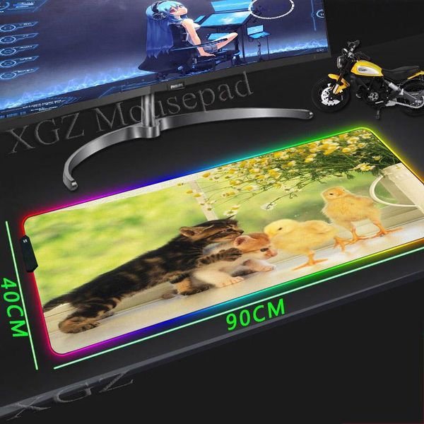 mouse pads & wrist rests xgz animal cats and yellow chick playing large rgb pad lockedge anime computer desk mat natural rubber stripe non-s
mouse pads & wrist rests xgz animal cats and yellow chick playing large rgb pad lockedge anime computer desk mat natural rubber stripe non-s