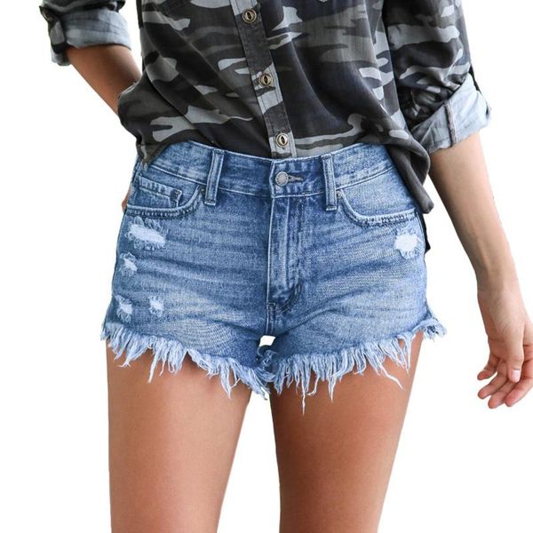 women mid rise shorts frayed hem ripped denim jean for summer beach xrq88 women's, White;black
women mid rise shorts frayed hem ripped denim jean for summer beach xrq88 women's, White;black