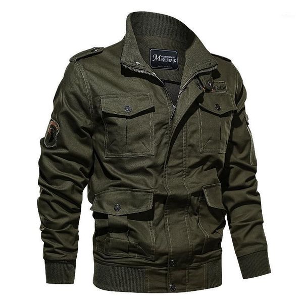 men's jackets product -selling brand harajuku stand collar tooling jacket loose casual flight suit high-quality, Black;brown
men's jackets product -selling brand harajuku stand collar tooling jacket loose casual flight suit high-quality, Black;brown