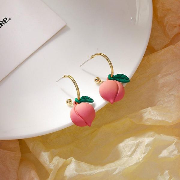 dangle & chandelier 2021 arrival summer sweet peach girl earrings for women fashion cute boucle d'oreille party jewelry gifts, Silver
dangle & chandelier 2021 arrival summer sweet peach girl earrings for women fashion cute boucle d'oreille party jewelry gifts, Silver