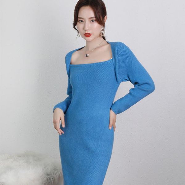 casual dresses wyblz autumn vintage women's dress elegant chic french midi female 2021 fashion solid long sleeve pullover, Black;gray
casual dresses wyblz autumn vintage women's dress elegant chic french midi female 2021 fashion solid long sleeve pullover, Black;gray