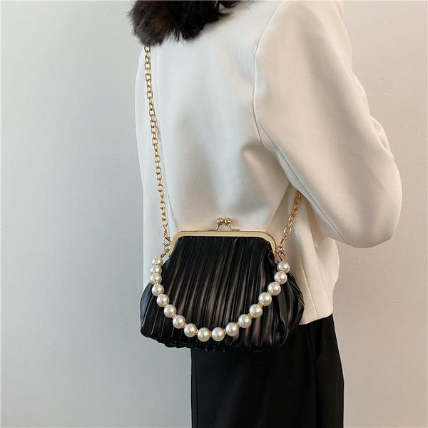 evening bags leather fold ladies bag 2021 summer pearl shell fashion chain messenger casual clip female
evening bags leather fold ladies bag 2021 summer pearl shell fashion chain messenger casual clip female