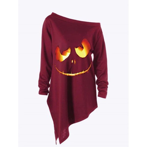halloween avant-garde plus size ladies long-sleeved t-shirt ladies comfortable and loose party holiday show long-sleeved, White
halloween avant-garde plus size ladies long-sleeved t-shirt ladies comfortable and loose party holiday show long-sleeved, White